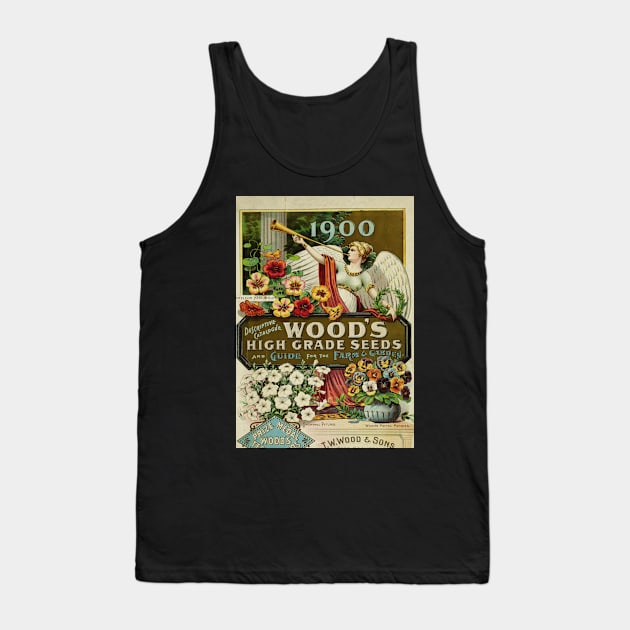 Antique Advertising - High Grade Seeds Tank Top by CozyCanvas